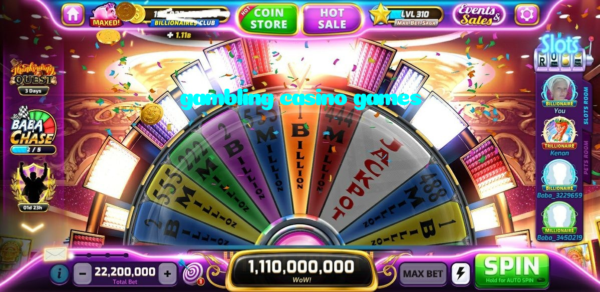 gambling casino games